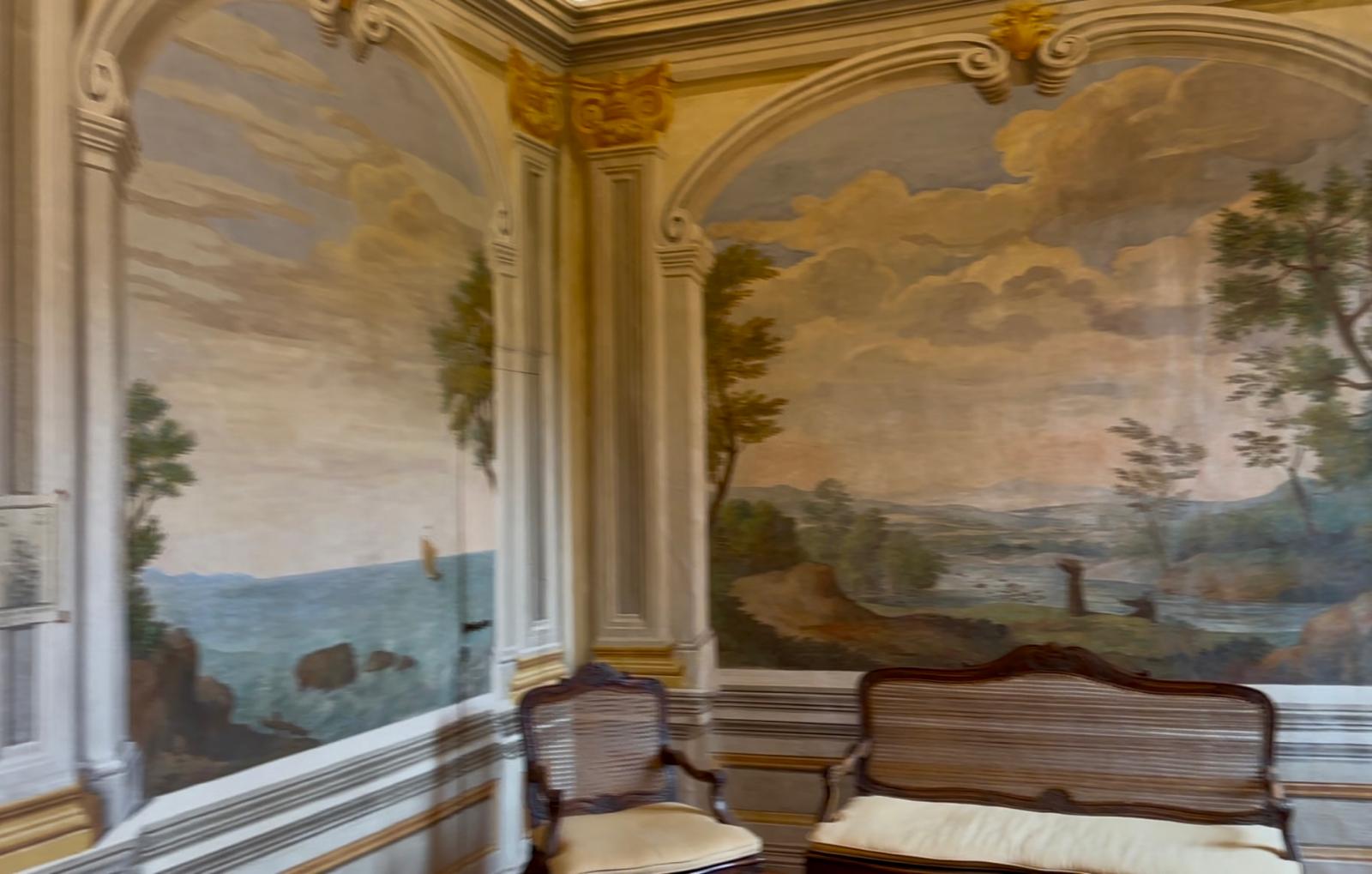 Affreschi del Castello di Torre in Pietra ( XII-XIII sec.)